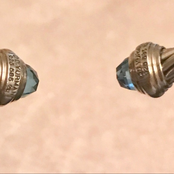 Cable Classics Bracelet w/Blue Topaz & 14K Gold - Picture 6 of 6